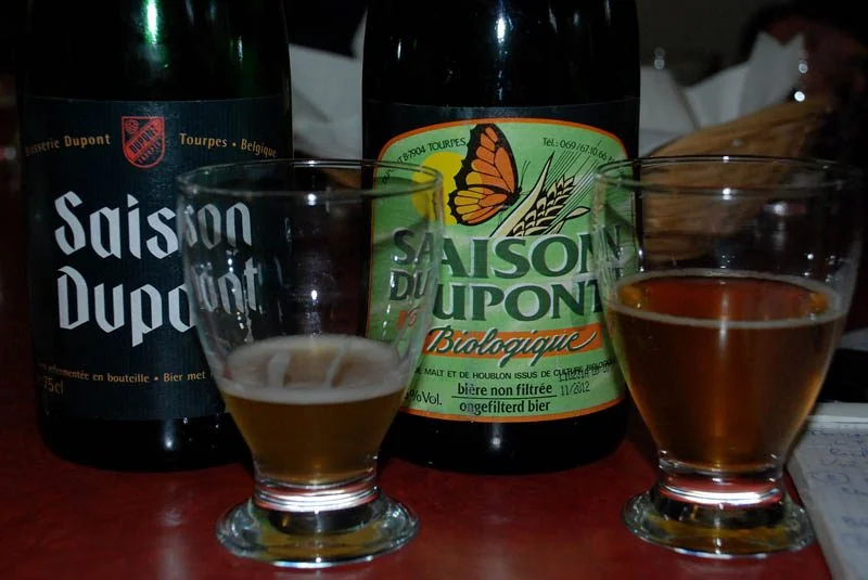 Saison Dupont — Belgisch boerderijbier in glas