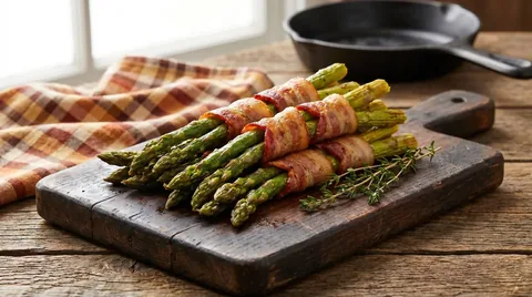 Bacon-Wrapped Asparagus