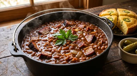 BBQ Baked Beans (Texas-stijl)