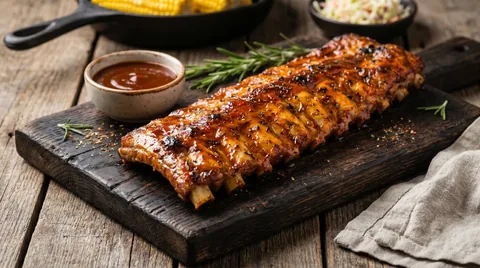 Cajun Smoked Spare Ribs
