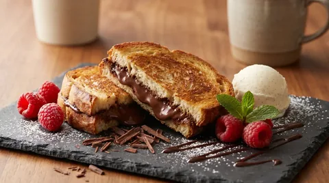 Gegrilde Chocolade Sandwiches