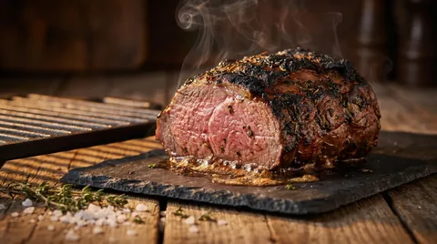 Gegrilde Rump Roast