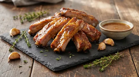 Honey Garlic Spare Ribs