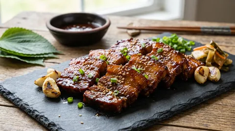Koreaanse BBQ Buikspek zonder Zwoerd
