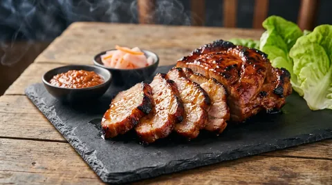 Koreaanse BBQ Pork Shoulder
