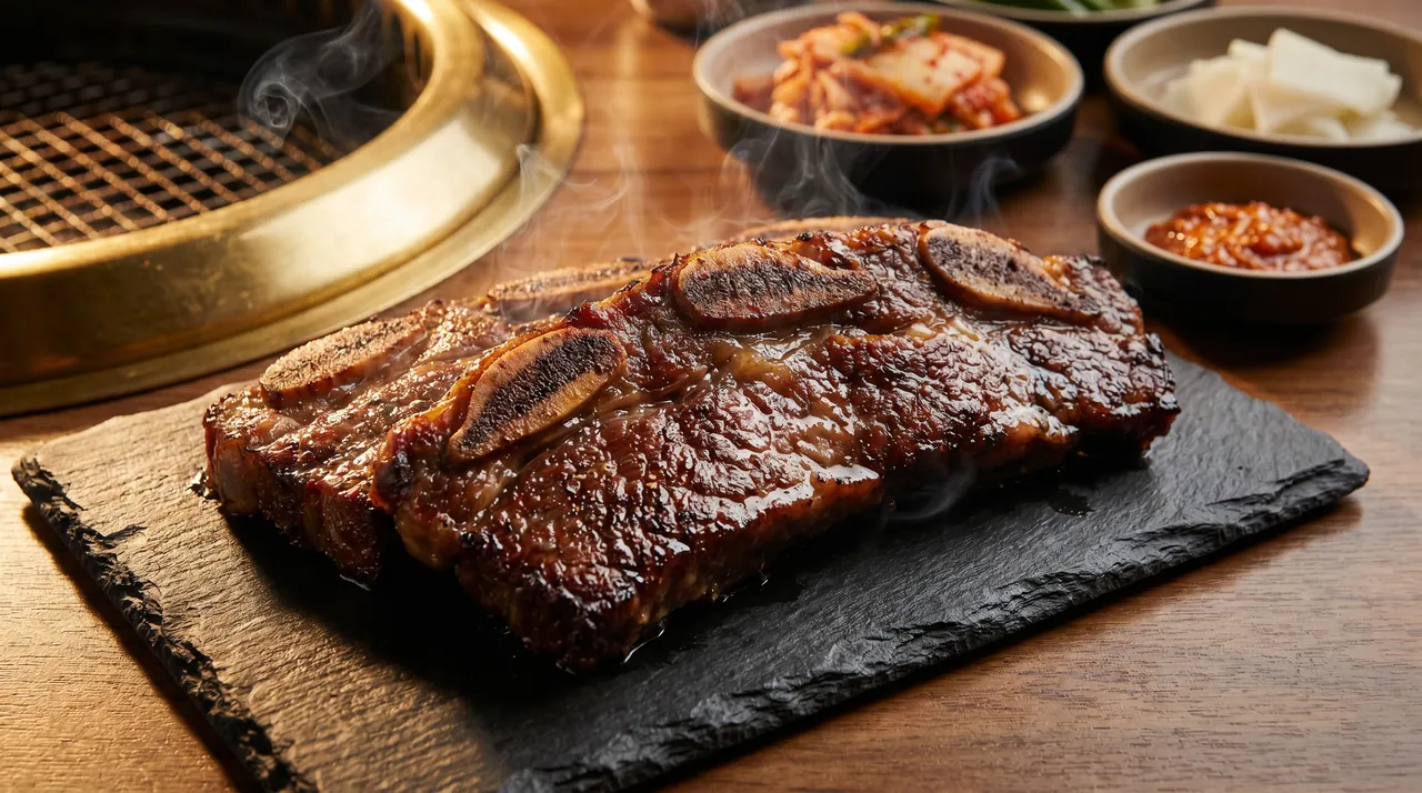 Koreaanse BBQ Short Ribs