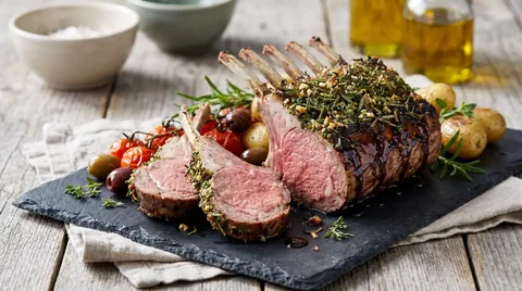 Lamsrack met Balsamico Glazuur