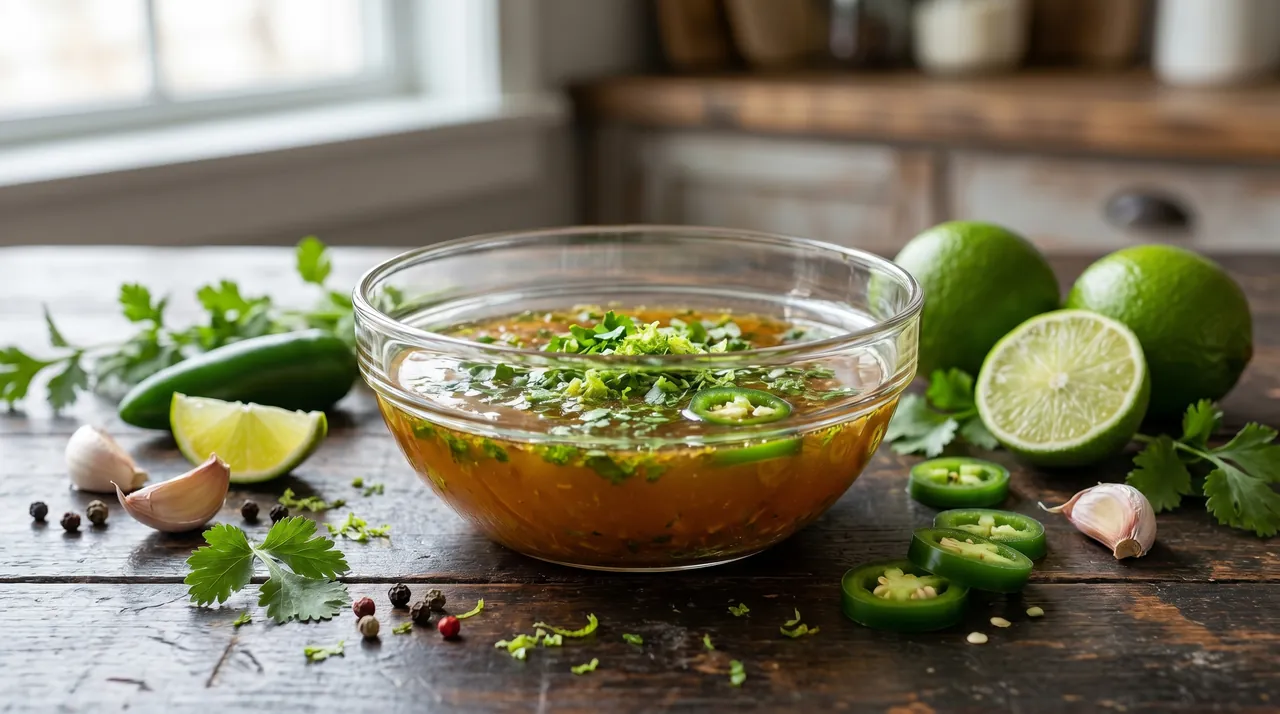 Limoen Jalapeño Marinade