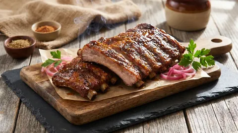 Memphis Dry Rub Spare Ribs