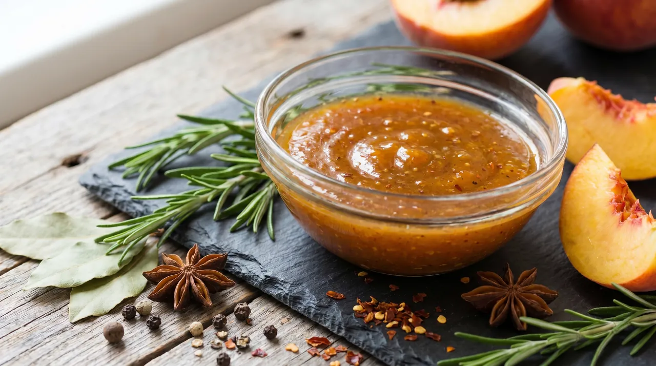 Perzik Marinade