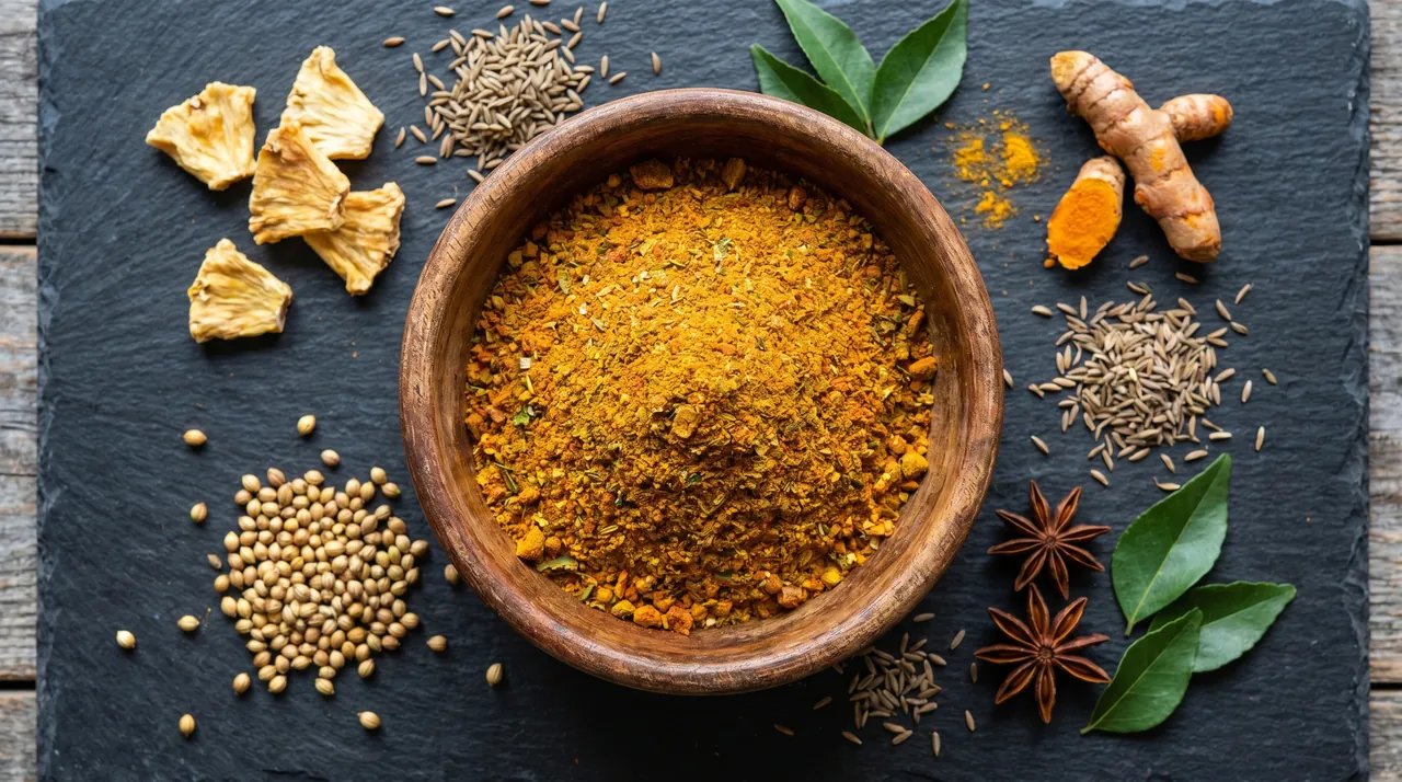 Pineapple Curry Rub