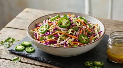 Pittige Coleslaw met Jalapeño