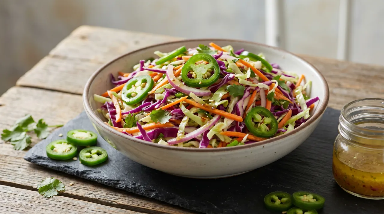 Pittige Coleslaw met Jalapeño