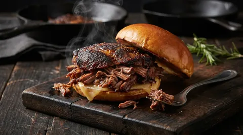 Pulled Beef Sandwiches