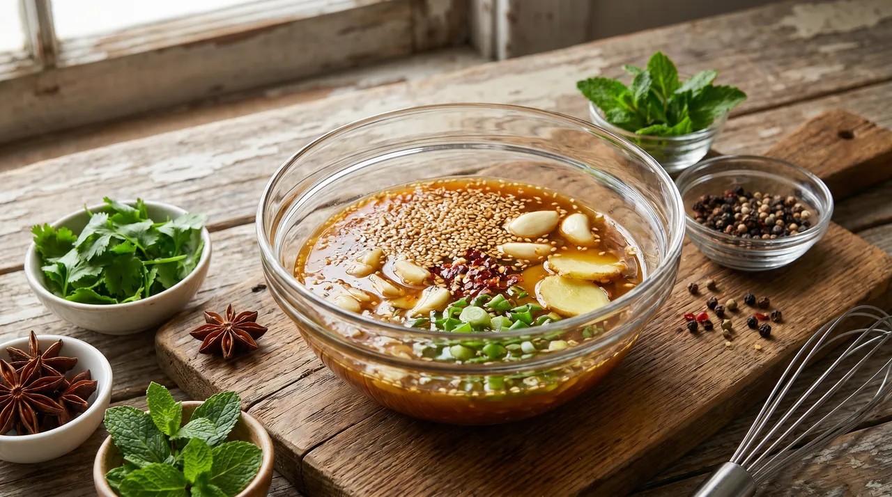 Sesam Soja Marinade
