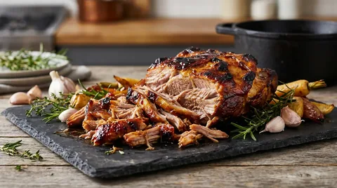 Slow-Cooked Pork Shoulder