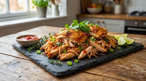 Spicy Pulled Chicken