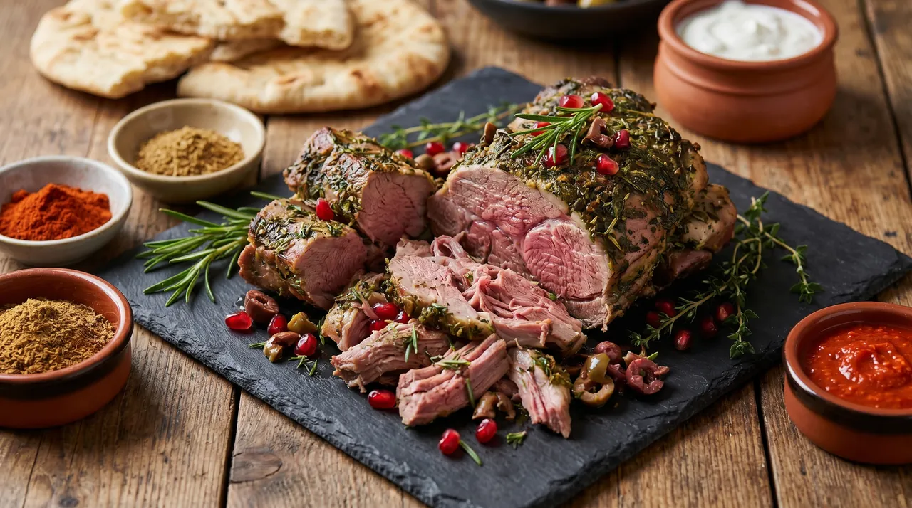 Spicy Pulled Lamb