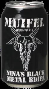 Muifel Nina's Black Metal Black DIPA