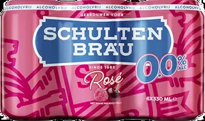 Schultenbrau 0.0% Rosé
