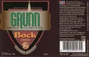 Grunn Bockbier Primeur