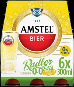 Amstel Radler 0.0% fris