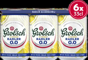 Grolsch Radler 0.0% Citroen