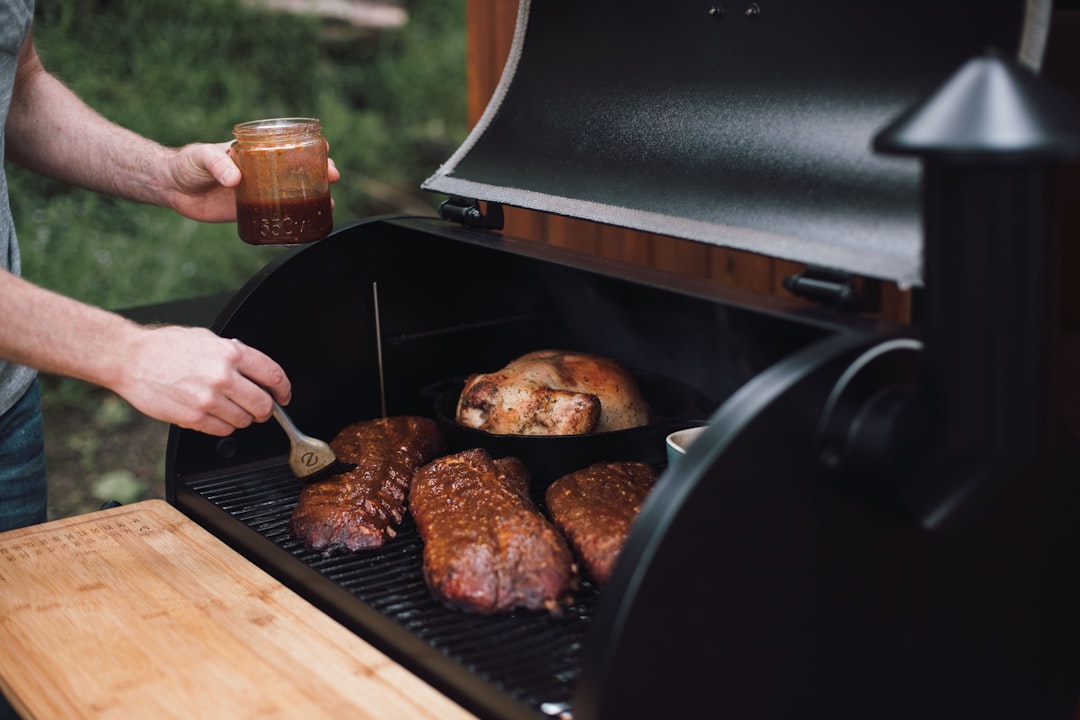 Spareribs gerookt met mahogany kleur